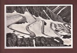 Strada del GOTTARDO - Neve - 1946