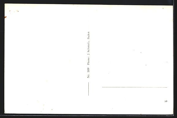 Cartoline postali: AK Baden, Teilansicht mit Kirche – Usato da Berlin venduto da bartko-reher 1