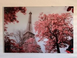 Bild aus Glas, Eiffel Turm, Paris