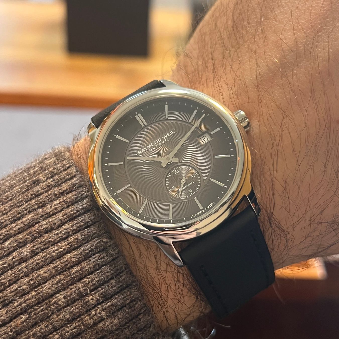 Raymond Weil Orologi: Raymond Weil Maestro Small Second Full Set 2238-STC-60001 – Usato da Carouge GE venduto da Watchaser 3