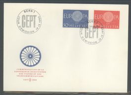 1960, FDC, Europa (Nr. 373–374) (2)