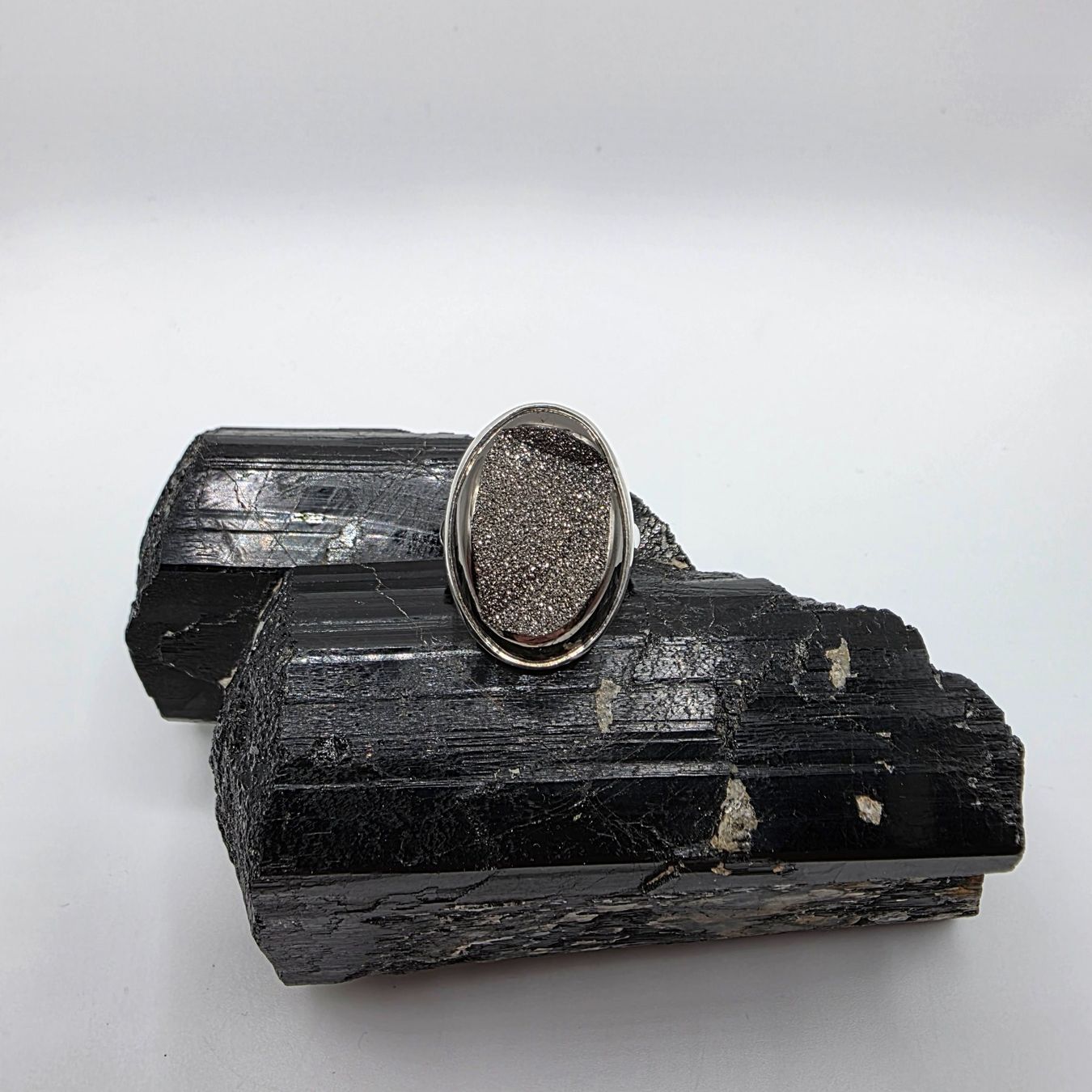 Ringe: Wunderschöner Silberring mit Pyrit Grösse 59 – Neu (gemäss Beschreibung) aus Füllinsdorf von Faulan_6