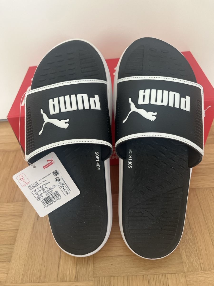 Puma Chaussures hommes: Puma Softride Herren Pantoletten – Neuf avec emballage d'origine à Wangen b. Olten par break72 5