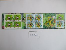 Markenheft mit Ausgabetagsstempel
