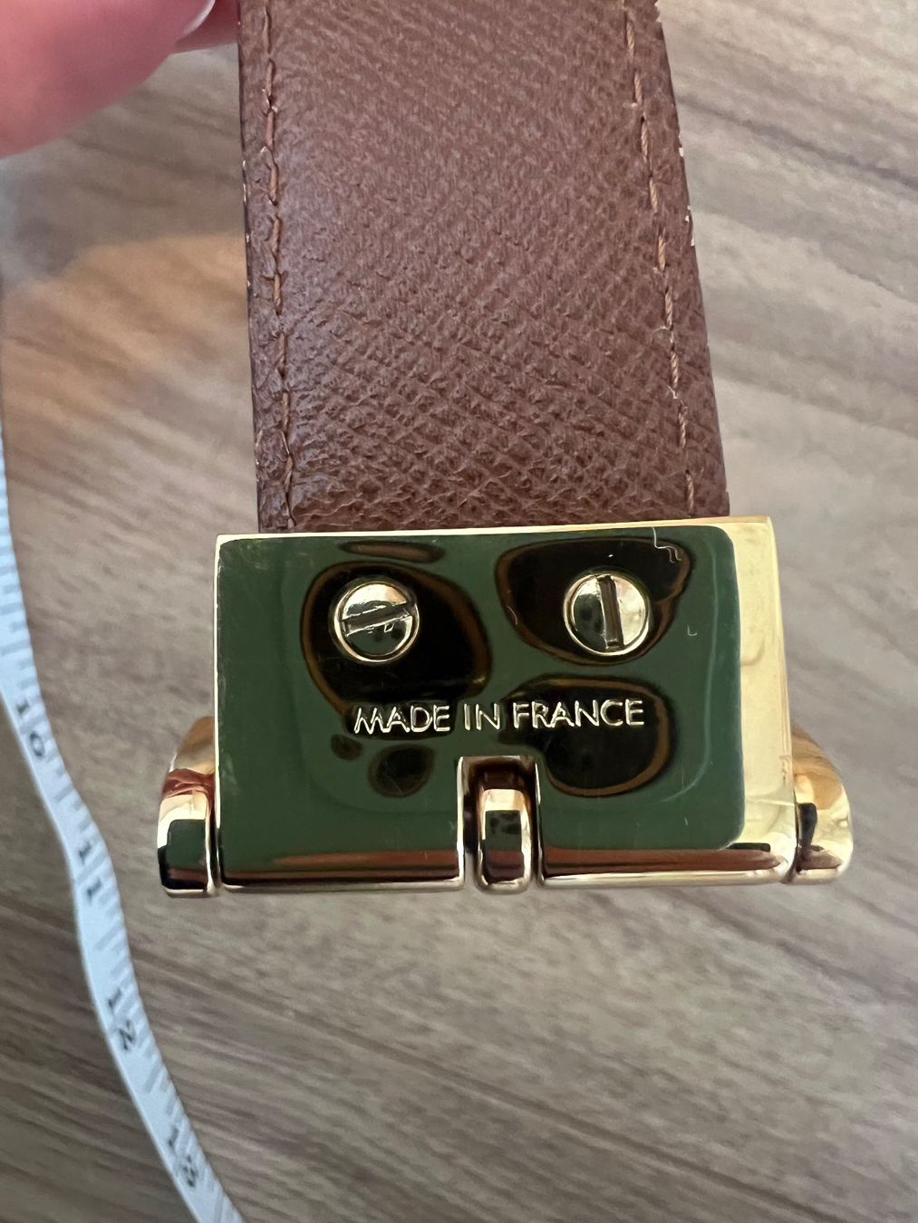 Louis Vuitton Cinture: LOUIS VUITTON belt, size XS – Usato da Arzier Le Muids venduto da oma_w5bq 2