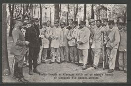 Carte P ( Blessés Français en Allemagne )