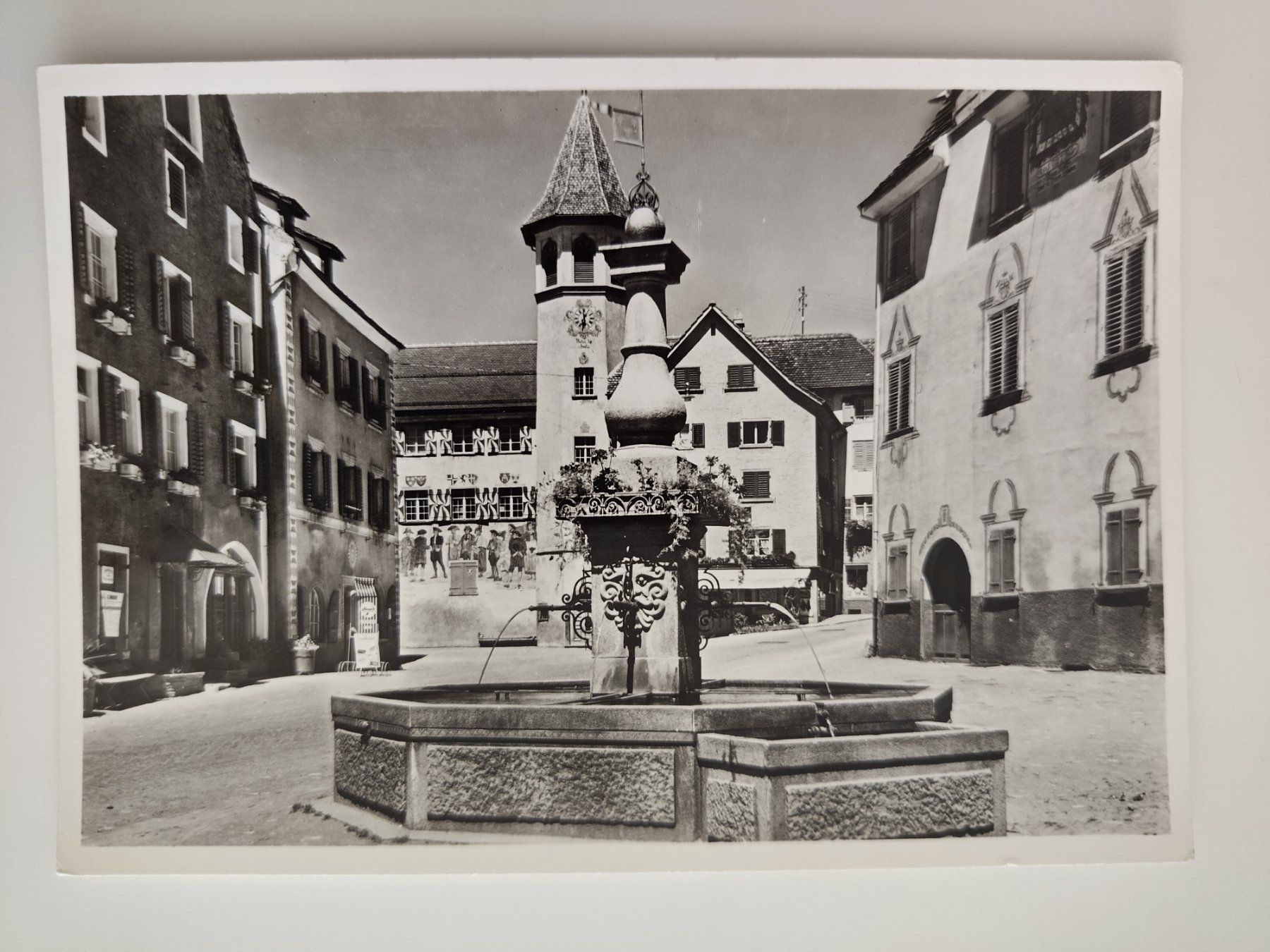 Cartoline postali: Maienfeld Städtli-Platz alte AK – Usato da Ohmstal venduto da Lebensfreude05