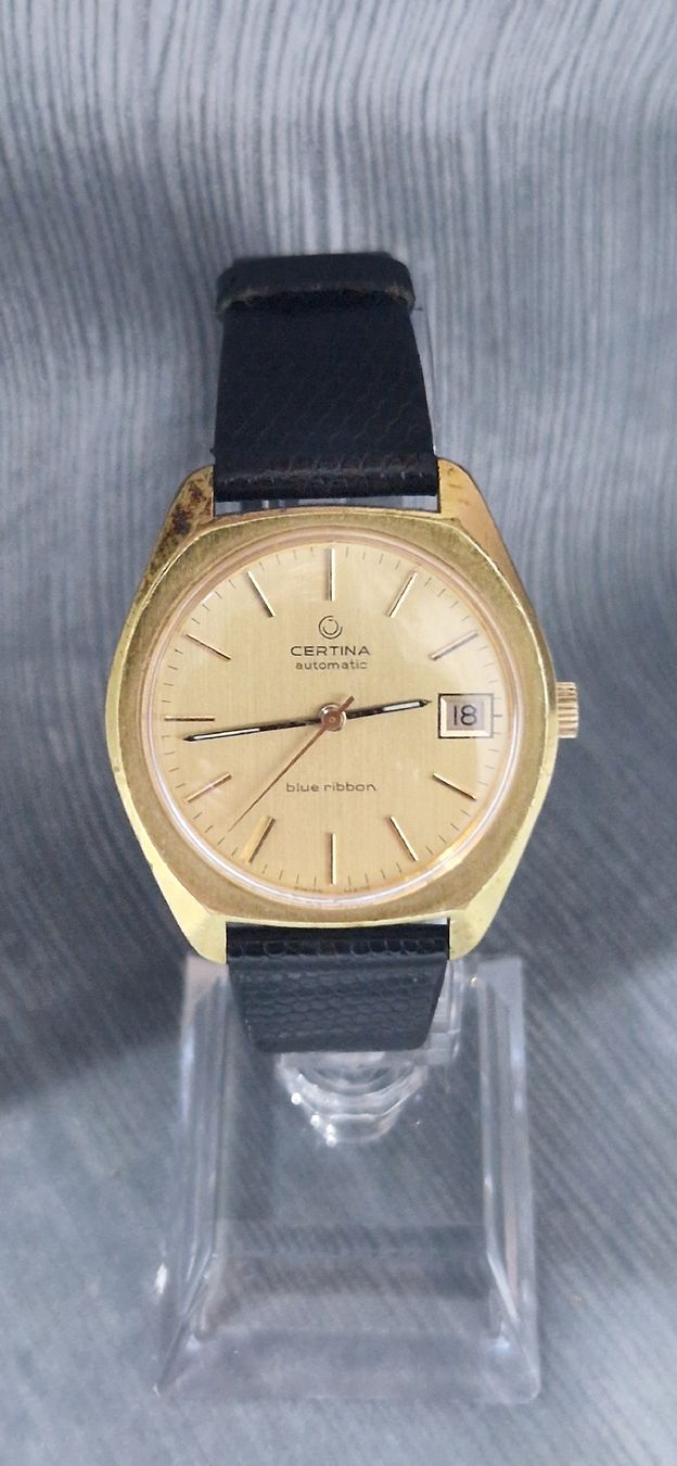 Certina Orologi: Certina Blue Ribbon Automatic Herrenuhr  – Usato da Reiden venduto da Flohmarkt-77 7