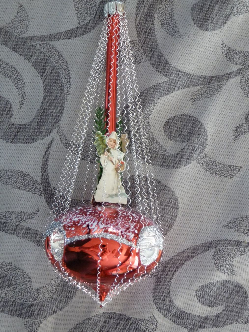 Tutte le decorazioni: Nostalgischer Christbaumschmuck 3 Christkind-Oblaten Reflex – Nuovo e nell'imballaggio originale da Alpnach Dorf venduto da marvo
