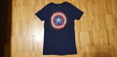 T- Shirt Marvel Captain America Gr. 140 neu