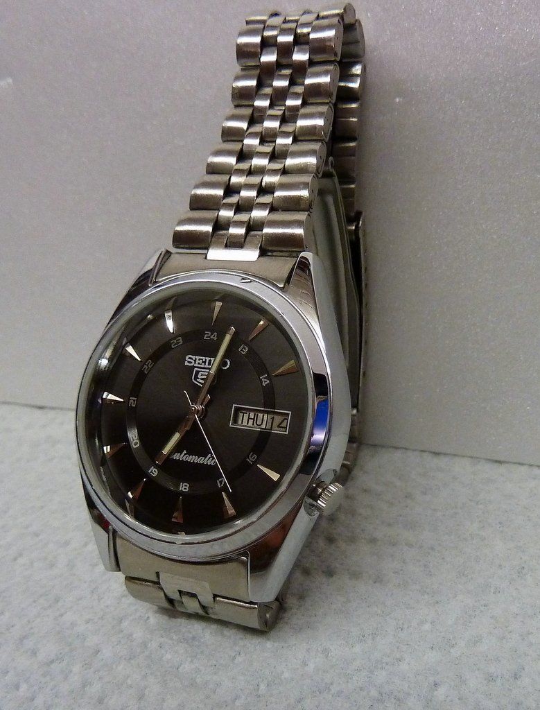 Seiko Orologi: Vintage Seiko 5 Black Dial Day-Date Automatic – Usato da Dottikon venduto da Floppidogg77 1