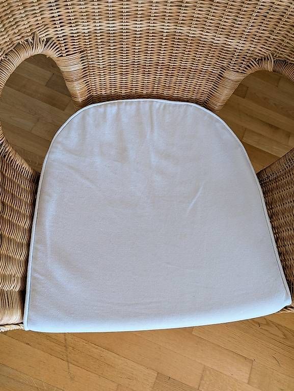 Sessel: Rattansessel mit Kissen – Gebraucht aus Bonstetten von msegond 2