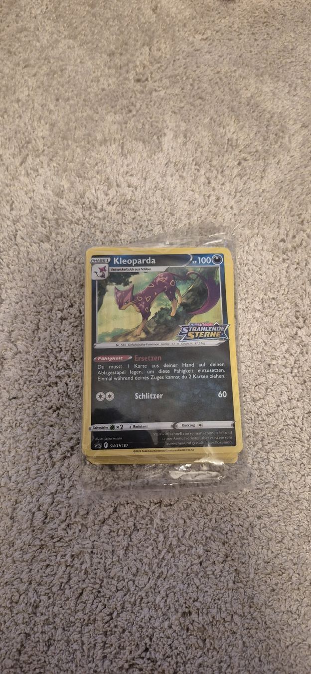 Pokémon Carte collezionabili: Pokémon - B&B Deck Kleoparda BRS DE – Nuovo e nell'imballaggio originale da Mönchaltorf venduto da Volkner