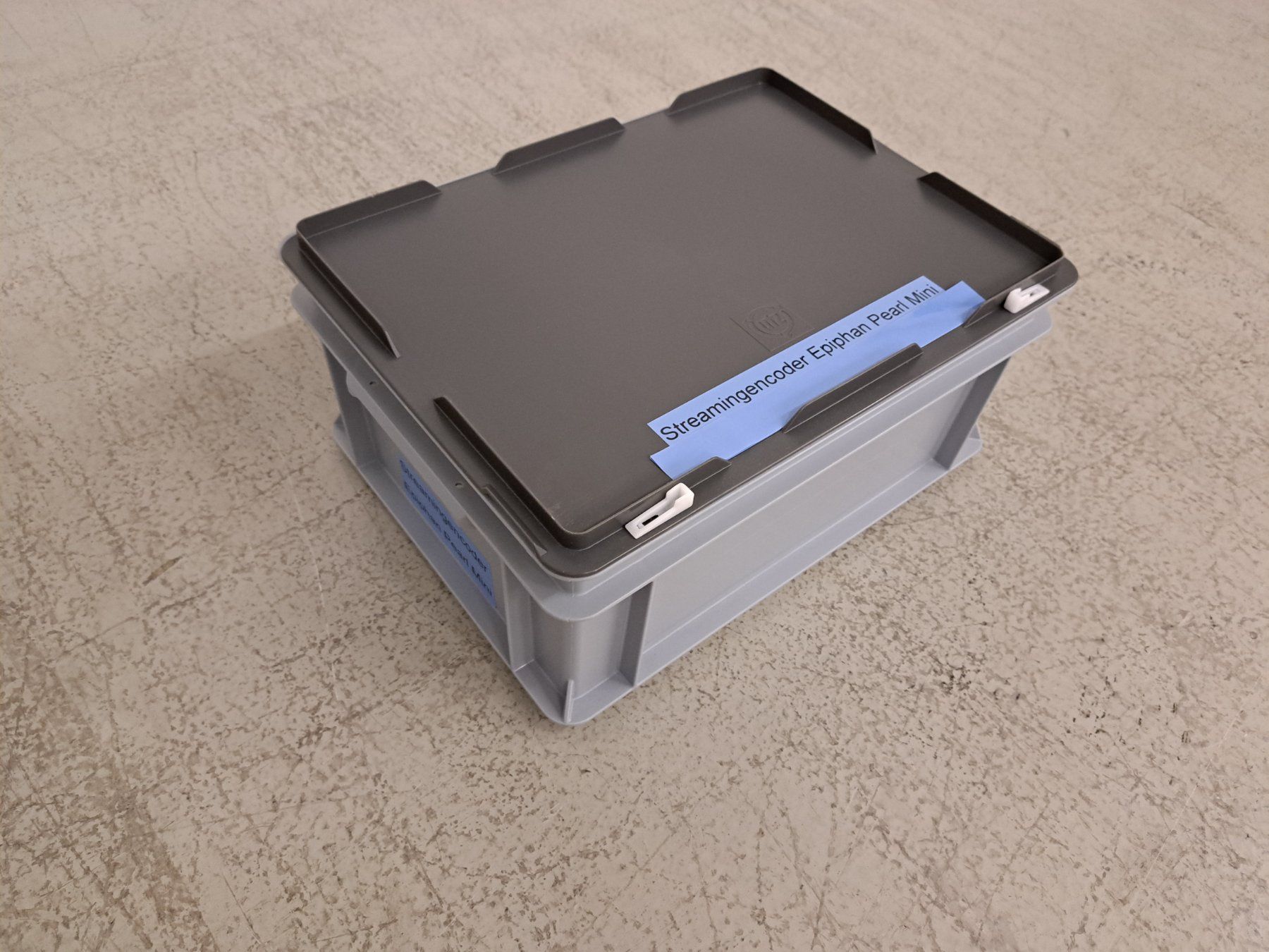 Aufnahmegeräte: Streamingencoder Epiphan Pearl Mini, im Rako-Behälter – Gebraucht aus Embrach von lichttechnik 6