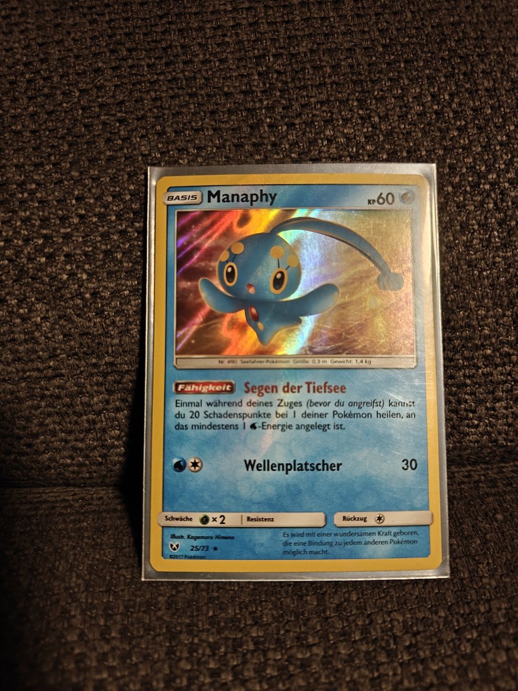 Pokémon Carte collezionabili: Pokemon Karte - Manaphy  25/73 – Usato da Fideris venduto da VonRiva86