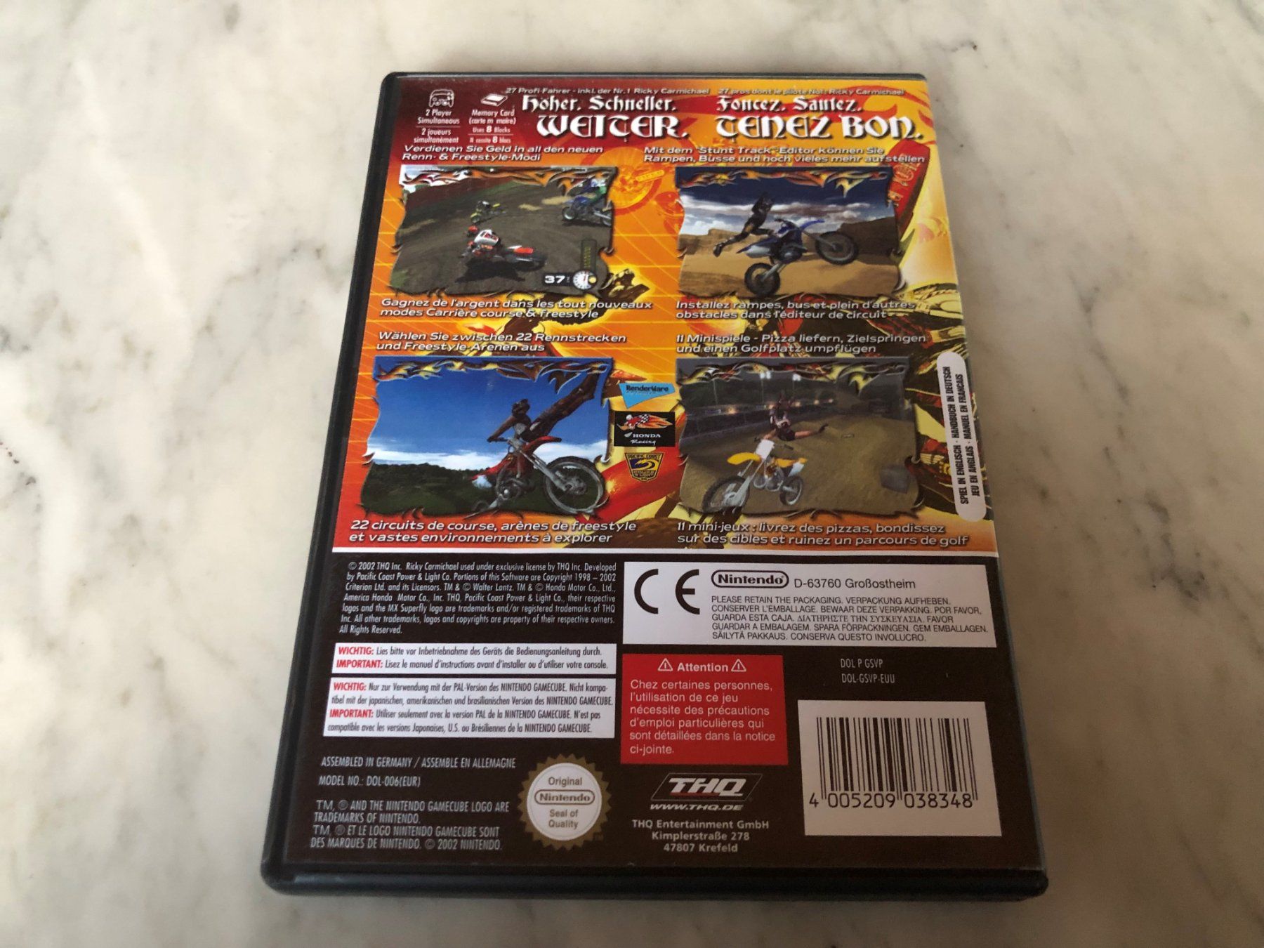 Nintendo Giochi: MX SUPERFLY SPIEL FÜR NINTENDO GAMECUBE – Usato da hägendorf venduto da twilightprincess 2