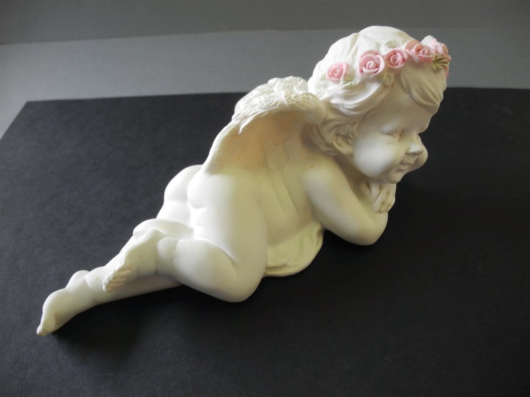Statuette: Engel liegend, Nr. d32 – Nuovo e nell'imballaggio originale da Kottwil venduto da Crazyrolf 1