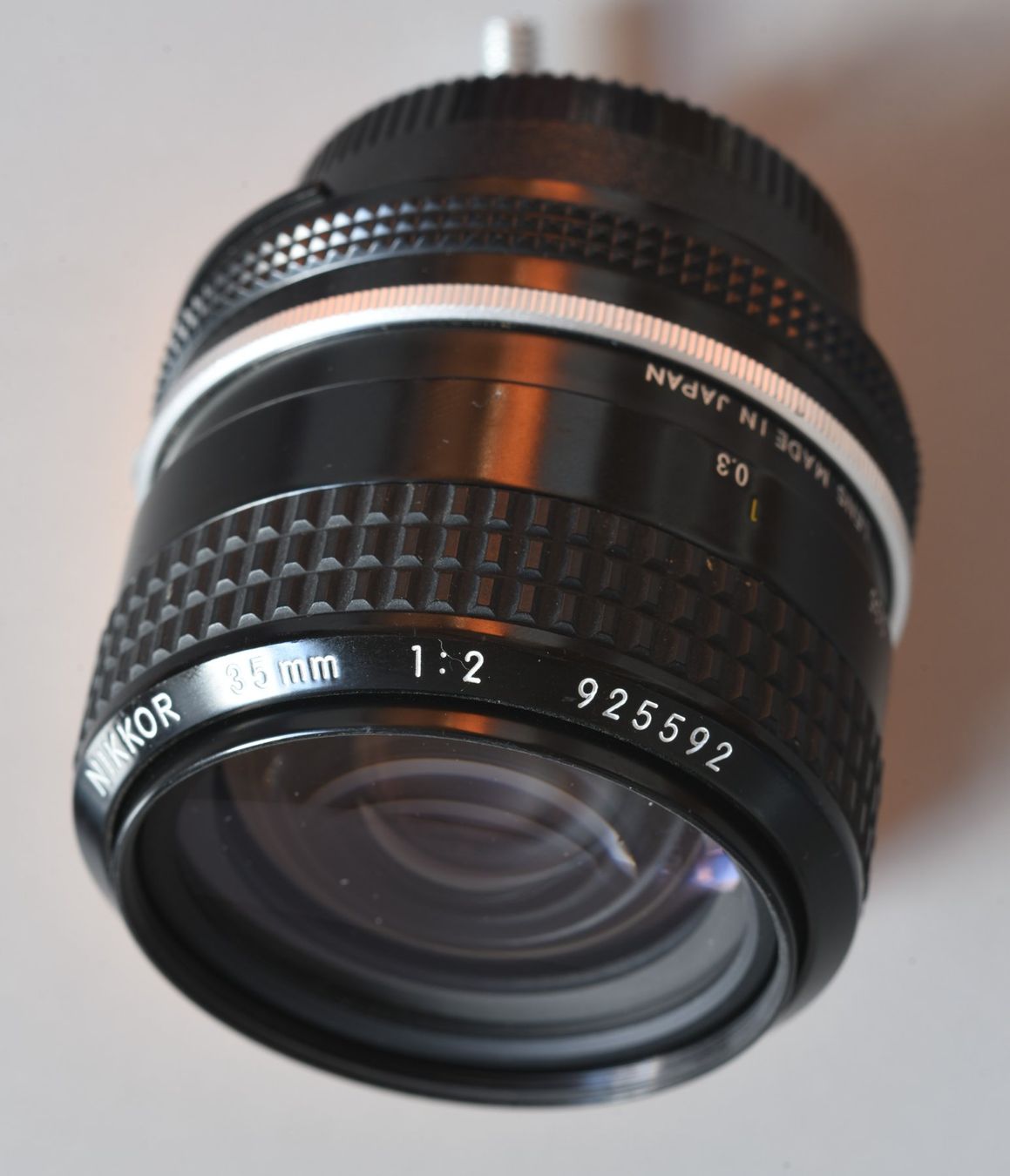 Nikkor Obiettivi: Nikon Nikkor 35mm 1:2 inkl. HN-3 Sonnenblende – Usato da Basel venduto da magicpower99 1