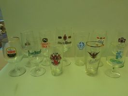Bier Gläser Ausland