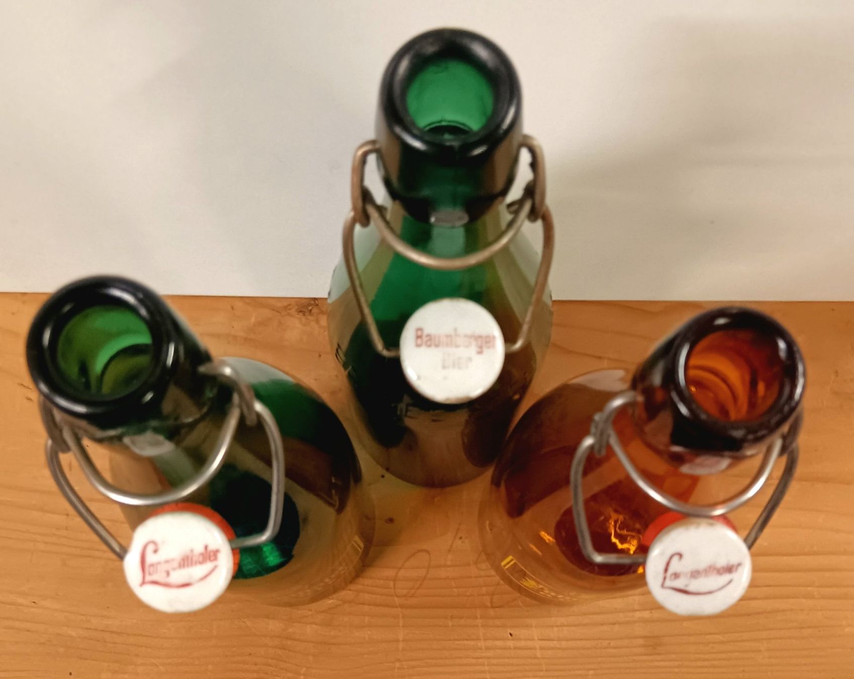 Bottiglie: 3 Bierflaschen Bier Brauerei Baumberger Langenthal – Usato da Lichtensteig venduto da B-B-Bier 4