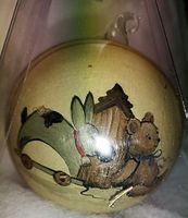 Christbaumkugel Handbemalt Mundgeblasen