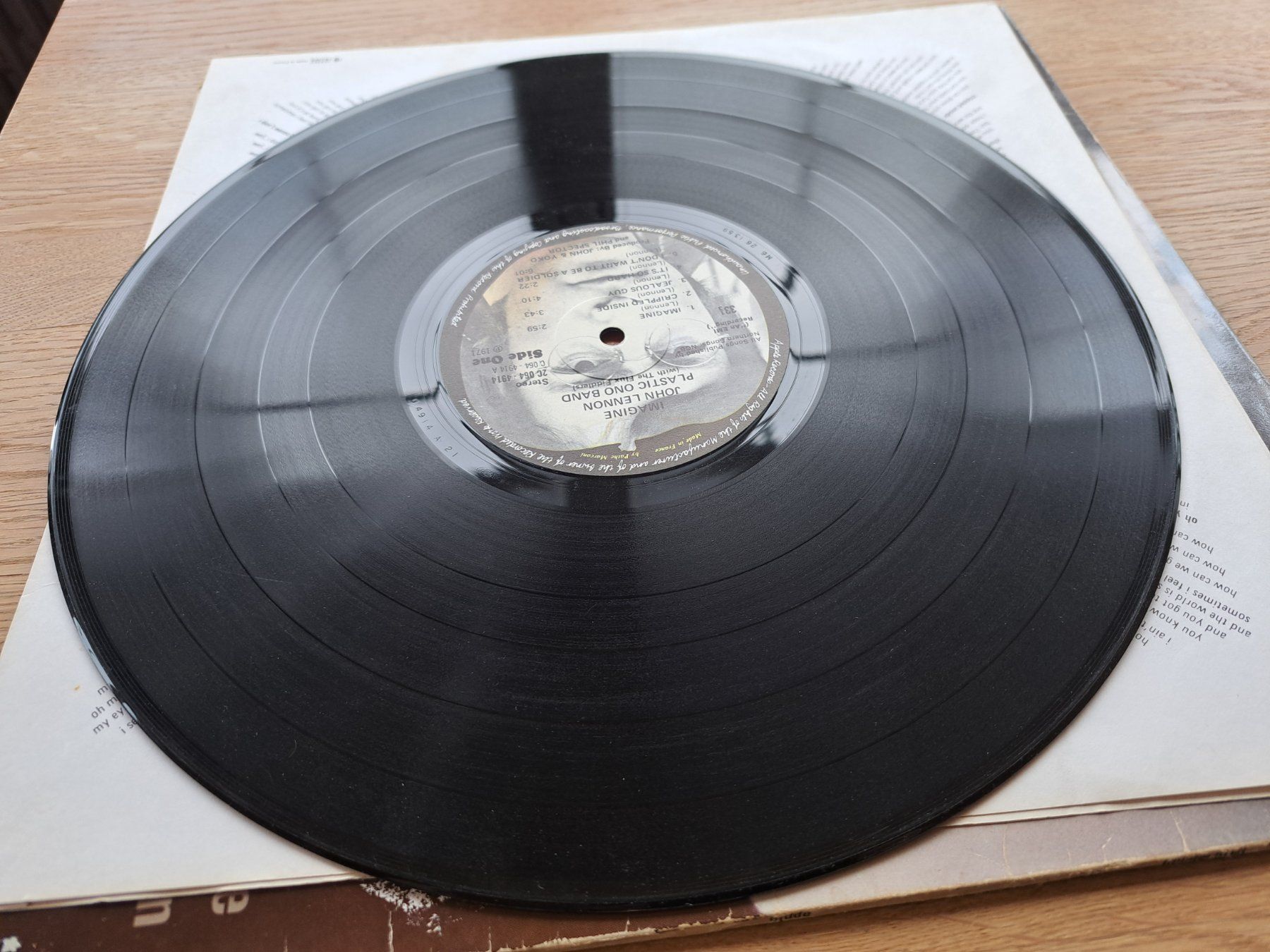 Schallplatten: John Lennon - Imagine (ex Beatles) – Gebraucht aus Meggen von  3