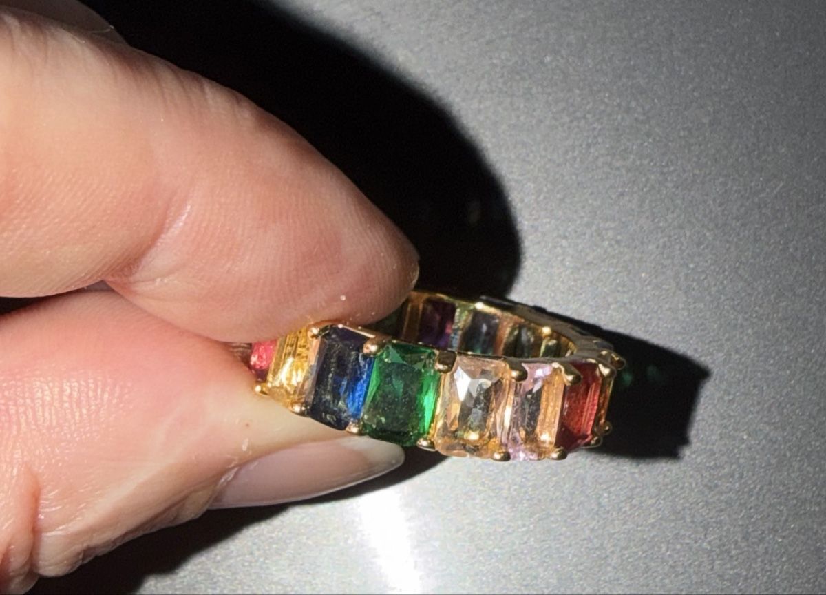 Anelli: Goldener Regenbogenring – Nuovo (secondo la descrizione) da Luzern venduto da Pool33 4