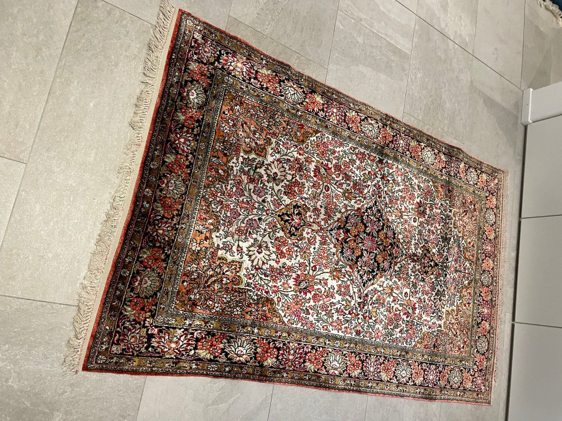 Tappeti: Orientteppich Ghom Seide, Iran – Usato da Stansstad venduto da Wercla 1