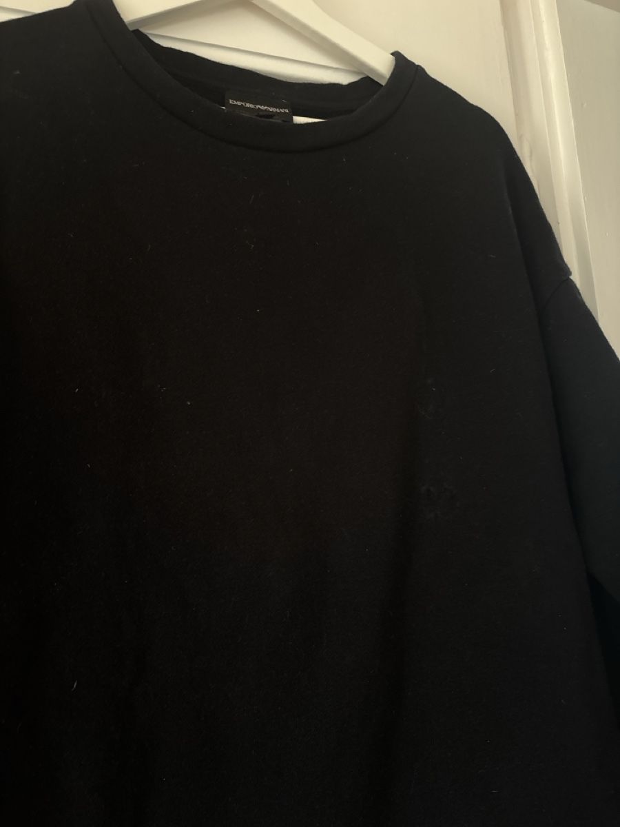Armani Maglioni & Felpe: Emporio Armani Pullover schwarz Grösse 42 – Usato da Wallisellen venduto da lea_k9fx 1