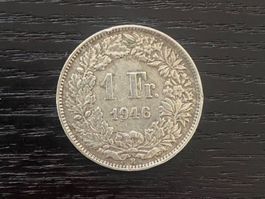 1 x 1 Franken Schweiz 1946 – zirkuliert