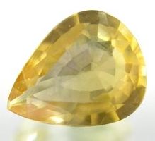 0.56 CT. CANARY YELLOW SAPPHIRE / Wert: CHF 121.00