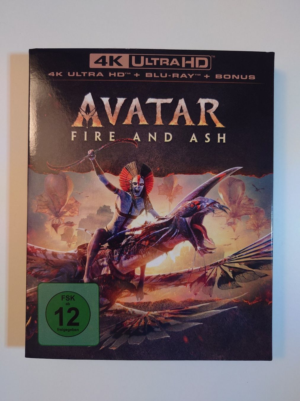 Alle DVDs: Avatar 3 Fire and Ash 4K UHD Blu-Ray – Gebraucht aus Kaiseraugst von flo_ydd2