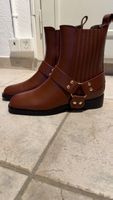 Ungetragen SIMMI LONDON CHELSEA BOOTS COWBOY MIT HARNESS