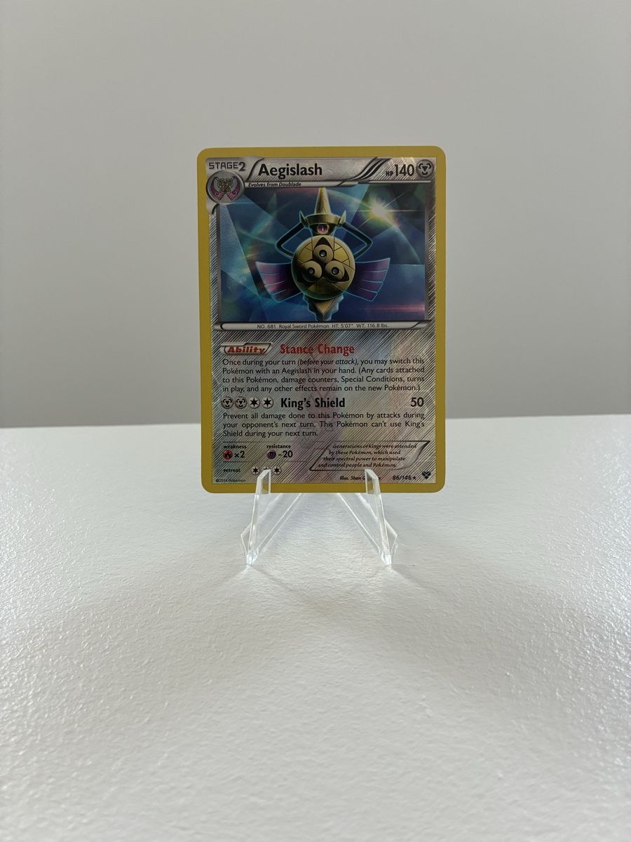 Pokémon Carte collezionabili: Pokemon karte Aegislash Reverse 86/146 – Nuovo (secondo la descrizione) da Taverne venduto da nad02026