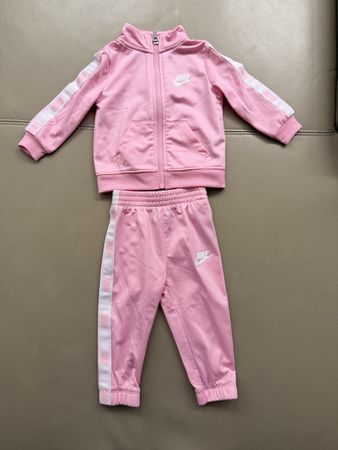Pink Nike Baby Tracksuit 12M (74-80cm) - Like New!