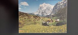 Originale Ansichtskarte Wengernalpbahn, Grindelwald. Top!