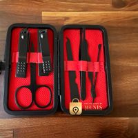 Pediküre Maniküre Finger Fuss Nagel Pflege Set 7 teilig Neu