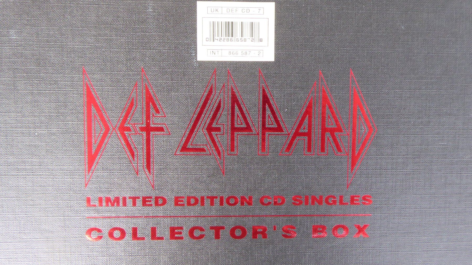 CD: Def Leppard Adrenalize Limited Edition CD Singles Box set – Nuovo (secondo la descrizione) da Wohlenschwil venduto da steyr185 1