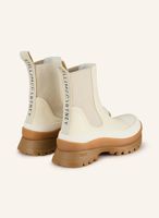 Stella McCartney Trace Logo Print Boots Stiefel