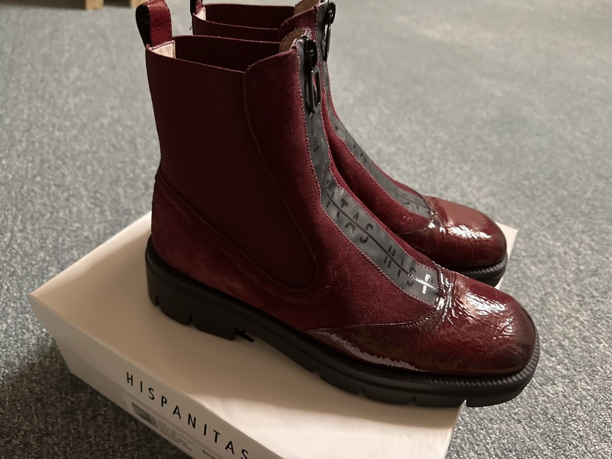 Scarpe da donna: Hispaniitas Damen Stiefeletten Gr 40 – Nuovo e nell'imballaggio originale da Baltschieder venduto da YmroBe 1