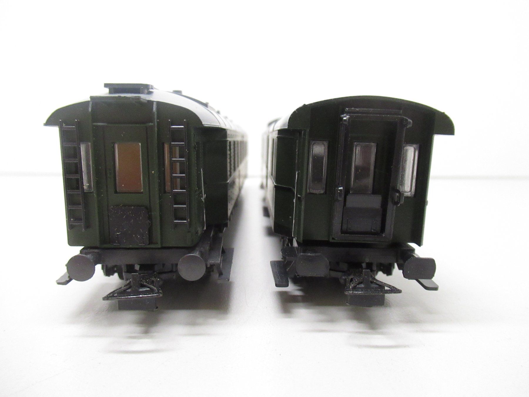 Liliput Modelleisenbahnen: Liliput 286.02+289.02 3.Klasse+Packwagen DR Gleichstrom H0 – Gebraucht aus Basel von mhmarken 4