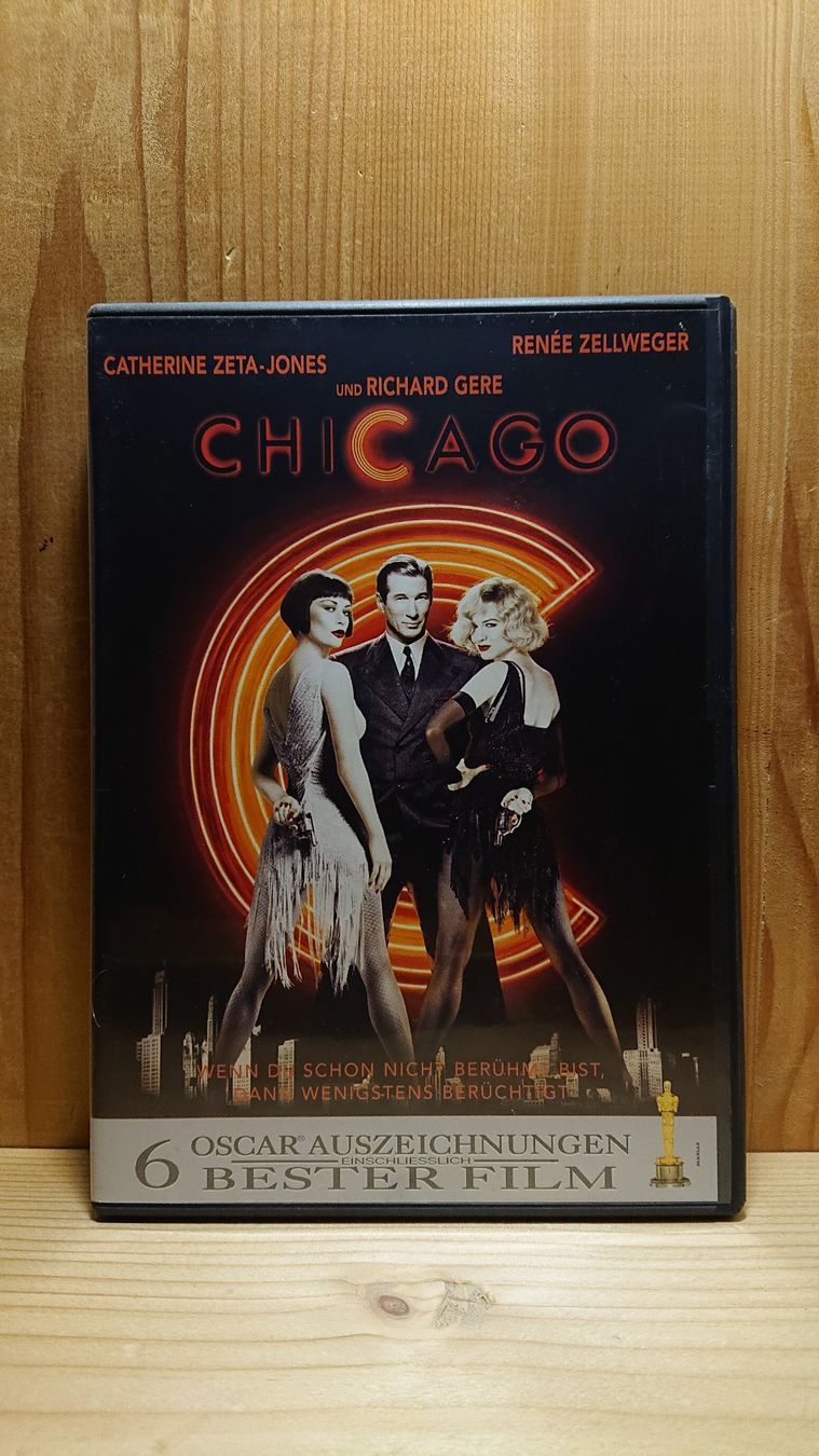 Tutti i DVDs: CHICAGO DVD mit Catherine Zeta-Jones – Usato da Wilderswil venduto da Exebub