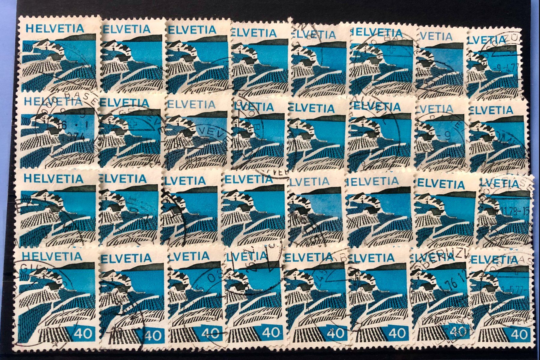 Tutti i francobolli: Nr.529 Waadt  mit Stempel      – Usato da Aarau venduto da Billa007