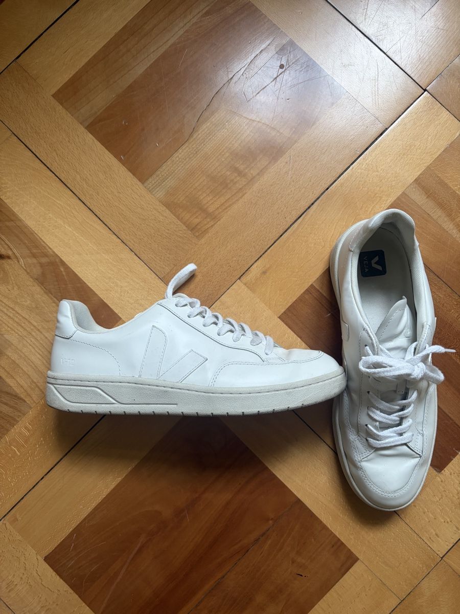 Veja Scarpe da uomo: Sneaker Veja V-12 weiss Leder – Usato da Baden venduto da bombur_