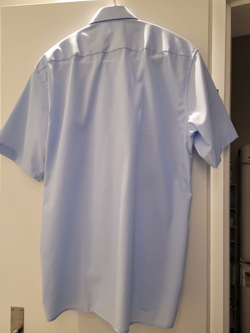Eterna Hemden: Eterna Herren Kurzarm Hemd hellblau Grösse 41 Modern Fit – Neu (gemäss Beschreibung) aus Biberist von hertd 2