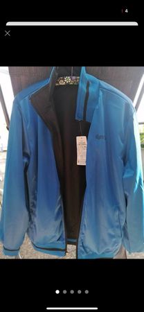 Neue Herren Sportjacke Double Face
