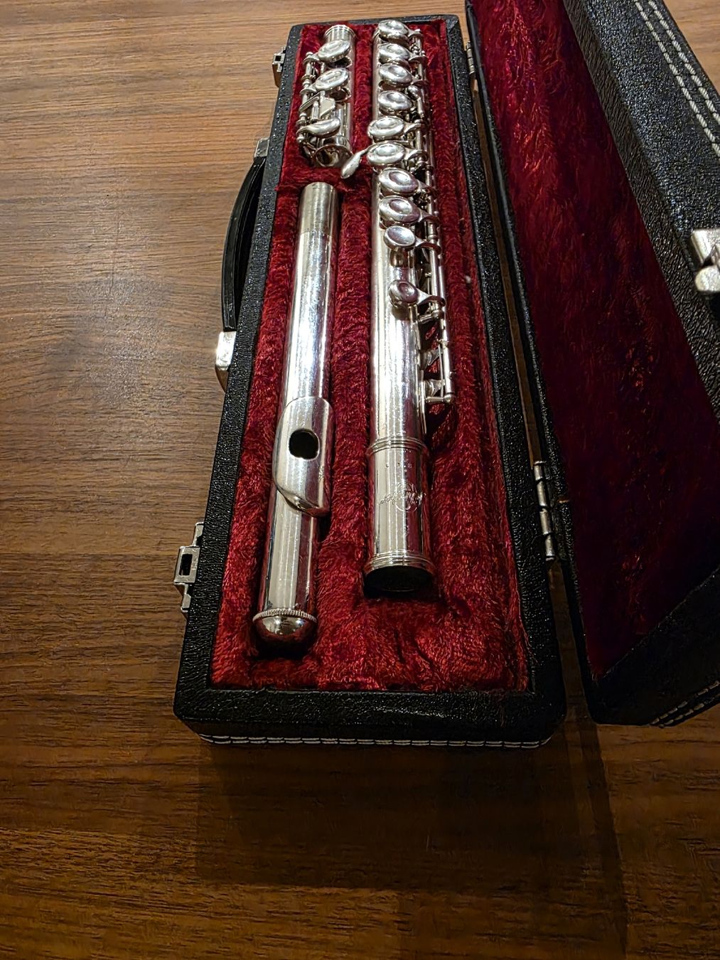 Instruments de musique: Schreiber Querflöte – versilbert – mit Koffer – D'occasion à Weiach par art_x7lh 2