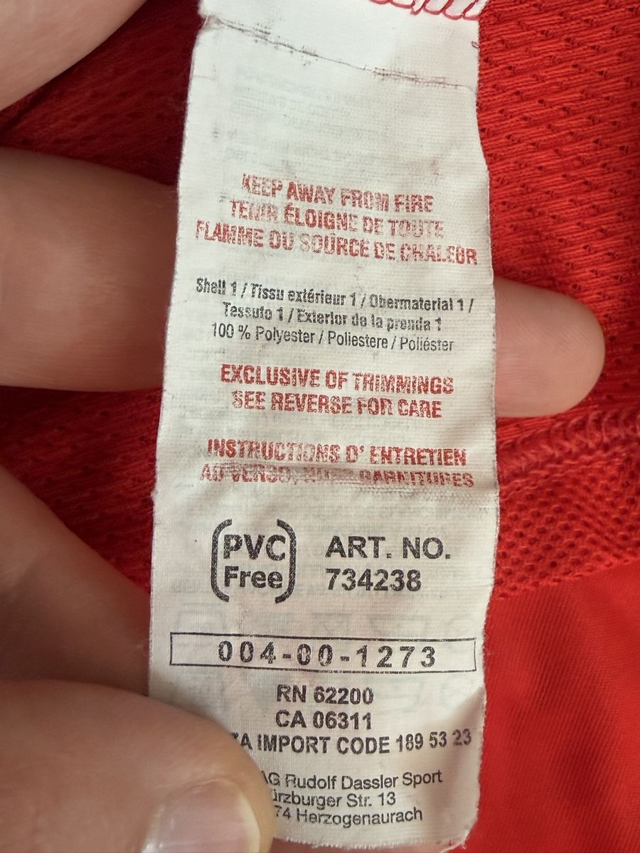 Puma Canottiere & Pantaloni: Original Schweiz 2008 Trikot L – Usato da Burgdorf venduto da Shirtsy 4