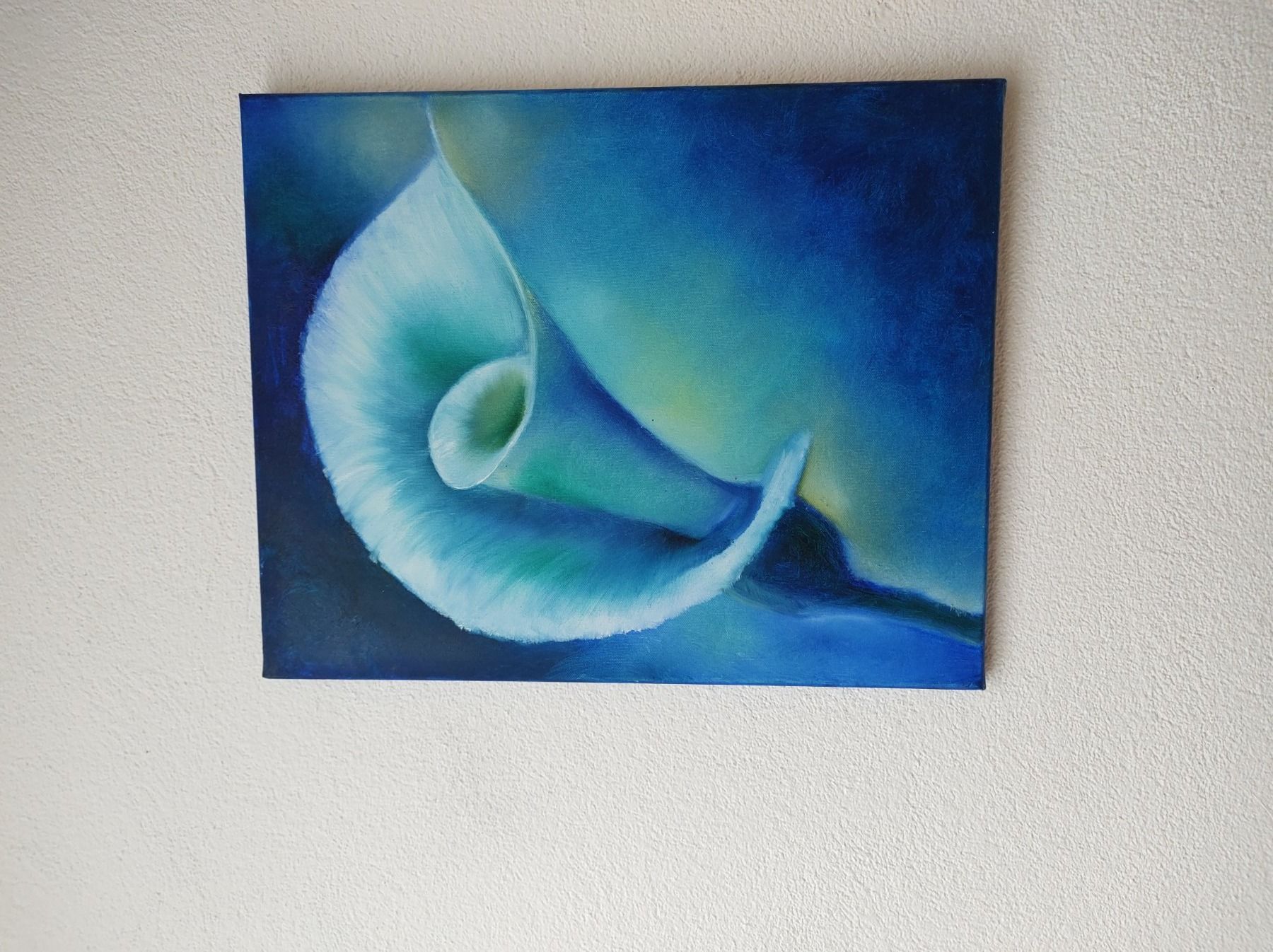 Dipinti: Gemälde - Blume auf Leinwand – Nuovo (secondo la descrizione) da Weite venduto da Uhu36uhu