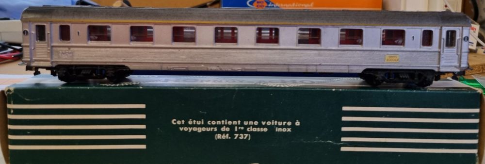 SNCF VOITURE ROMILLY 1ère classe MMMRG France Ref 301